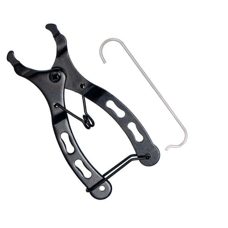 Black metal archery bow stand on a white background