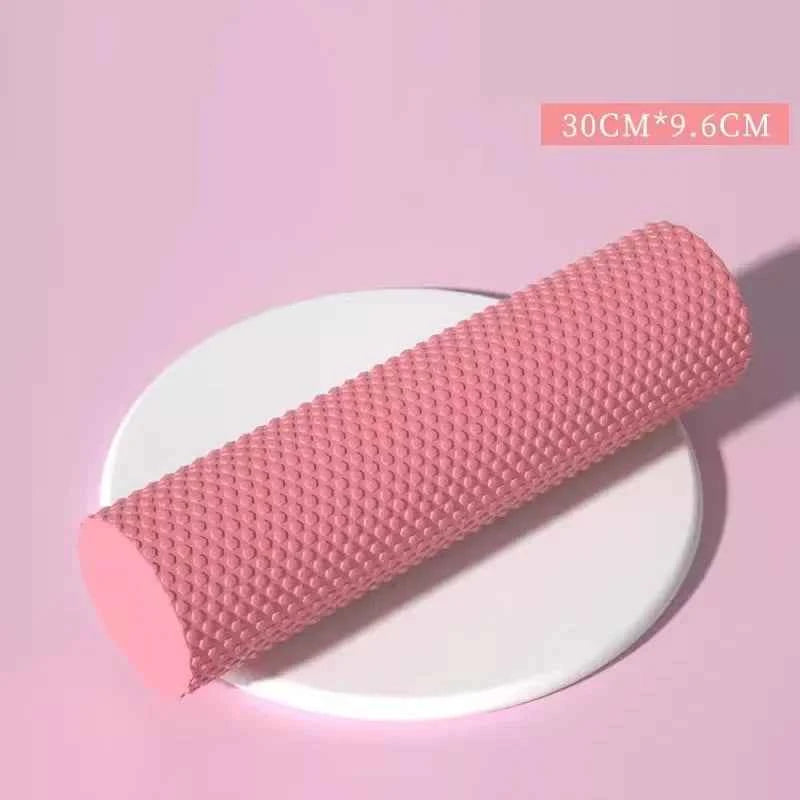 רולר יוגה משושה מקצועי EVA - גליל עיסוי לפילאטיס ושחרור שרירים