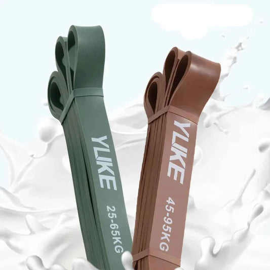 רצועות התנגדות מלטקס איכותיות לאימון כוח ומשיכות 💪