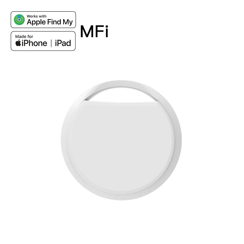 מעקב חכם לאייפון - מכשיר איתור Bluetooth תואם Apple Find My למפתחות ותיקים