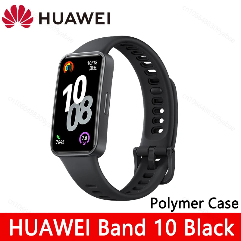 שעון חכם Huawei Band 10 - צמיד ספורט עם מעקב שינה וסוללה 14 ימים