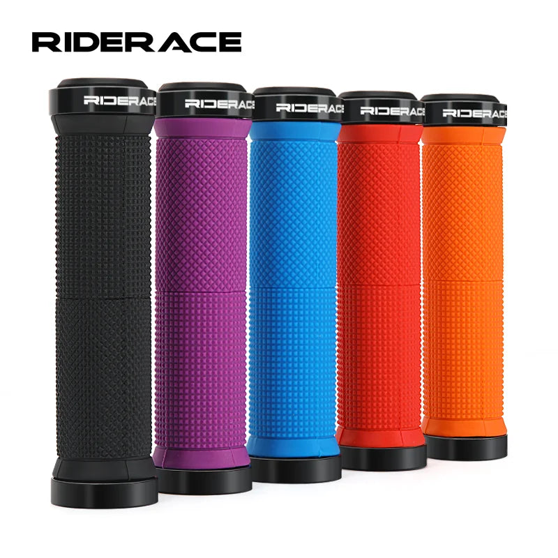 גריפים ארגונומיים לכידון אופניים RIDERACE - נעילה מהירה למאונטיין בייק