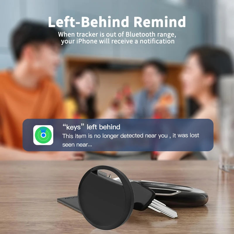 מעקב חכם לאייפון - מכשיר איתור Bluetooth תואם Apple Find My למפתחות ותיקים