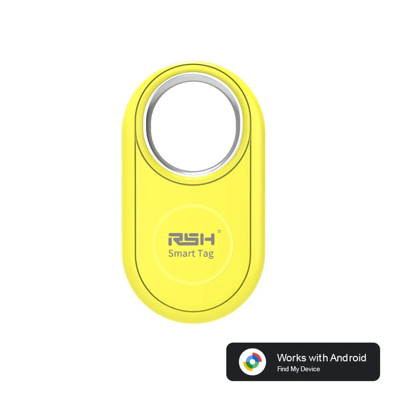 מעקב חכם RSH לאנדרואיד - מכשיר איתור Bluetooth תואם Google Find My למפתחות ותיקים