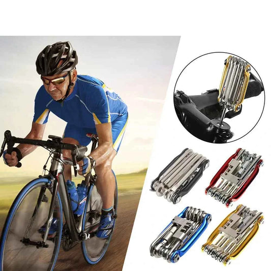 מולטי טול אופניים 11 ב-1 - ערכת כלים מקצועית MTB עם מברג ומפתחות | ספורט דילס