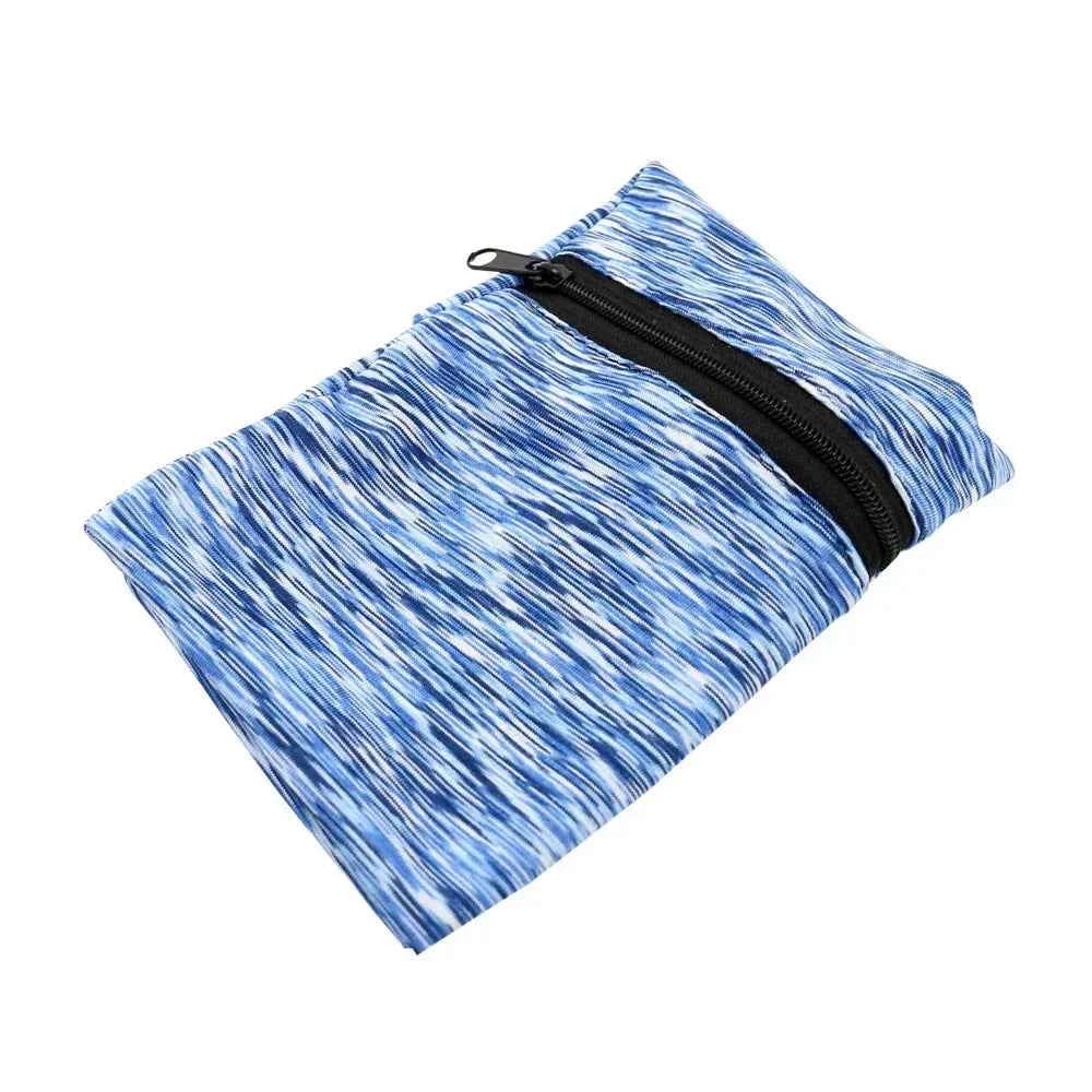 נרתיק יד קל משקל לריצה - רצועת יד עם רוכסן לטלפון ומפתחות