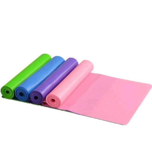 רצועות התנגדות ליוגה ופילאטיס - חגורת אימון אלסטית לחיזוק שרירי הירכיים והליבה