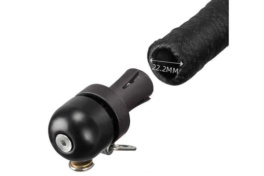 פעמון אופניים ROCKBROS 🔔 - צליל חזק 80dB לכידון 22.2mm מתאים לכל סוגי האופניים