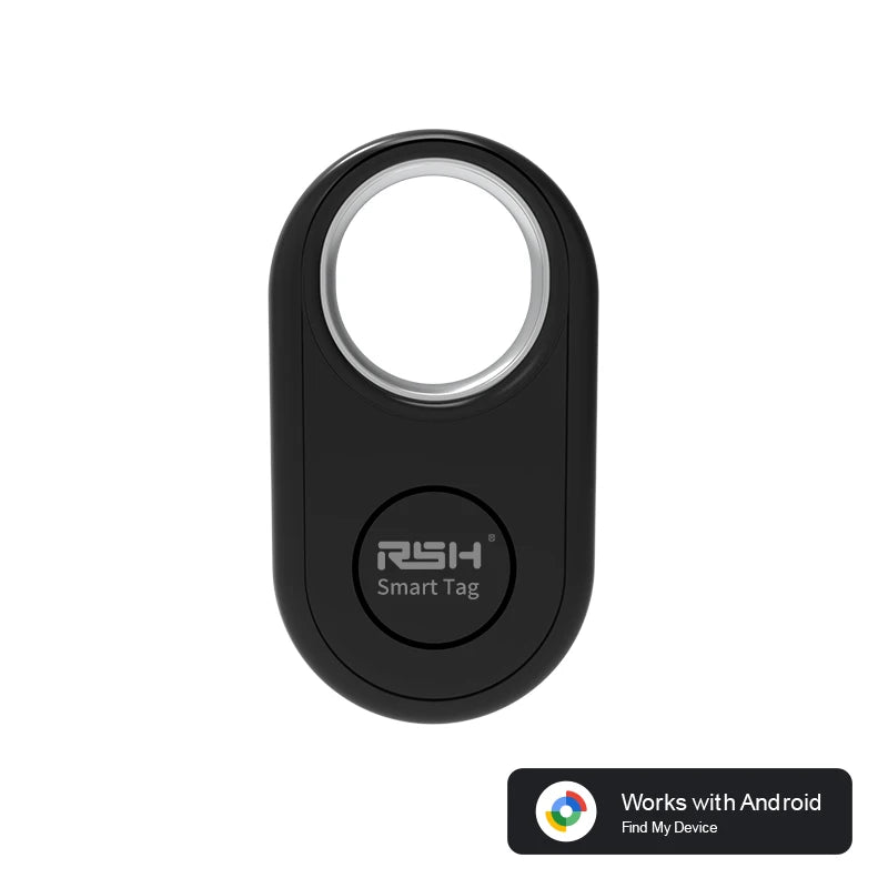 מעקב חכם RSH לאנדרואיד - מכשיר איתור Bluetooth תואם Google Find My למפתחות ותיקים