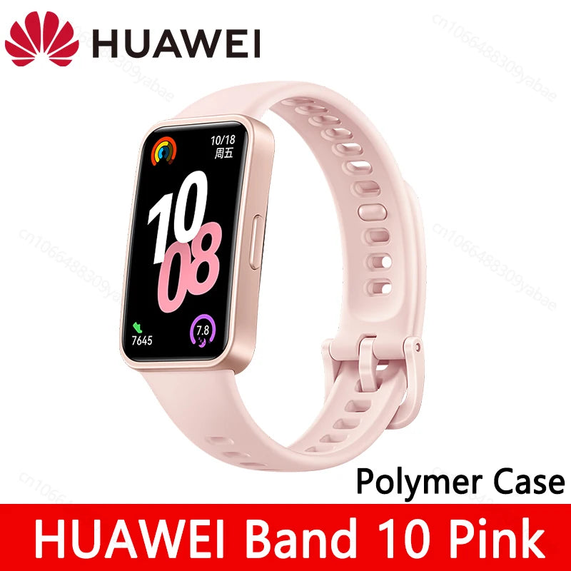 שעון חכם Huawei Band 10 - צמיד ספורט עם מעקב שינה וסוללה 14 ימים
