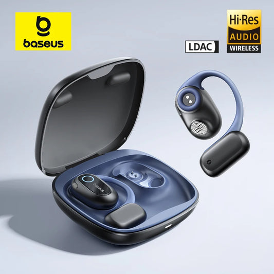 אוזניות ספורט פתוחות Baseus Bowie MF1 - אוזניות אלחוטיות Bluetooth 5.4 עם וו אוזן IPX4