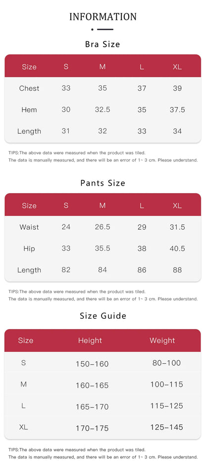 בגדי יוגה ופילאטיס סט 2 חלקים - חזיית ספורט וטייץ לאימון