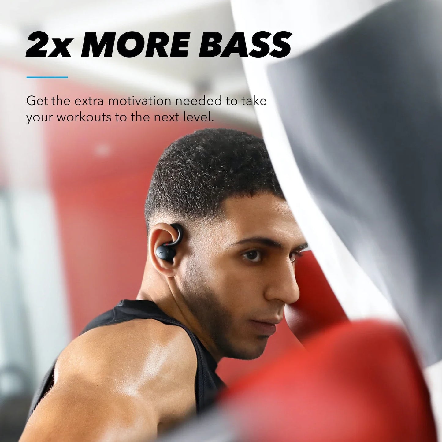 אוזניות ספורט Anker Soundcore Sport X10 - אוזניות אלחוטיות עם וו אוזן מסתובב IPX7
