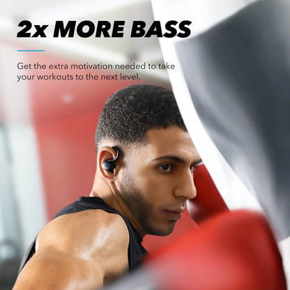 אוזניות ספורט Anker Soundcore Sport X10 - אוזניות אלחוטיות עם וו אוזן מסתובב IPX7