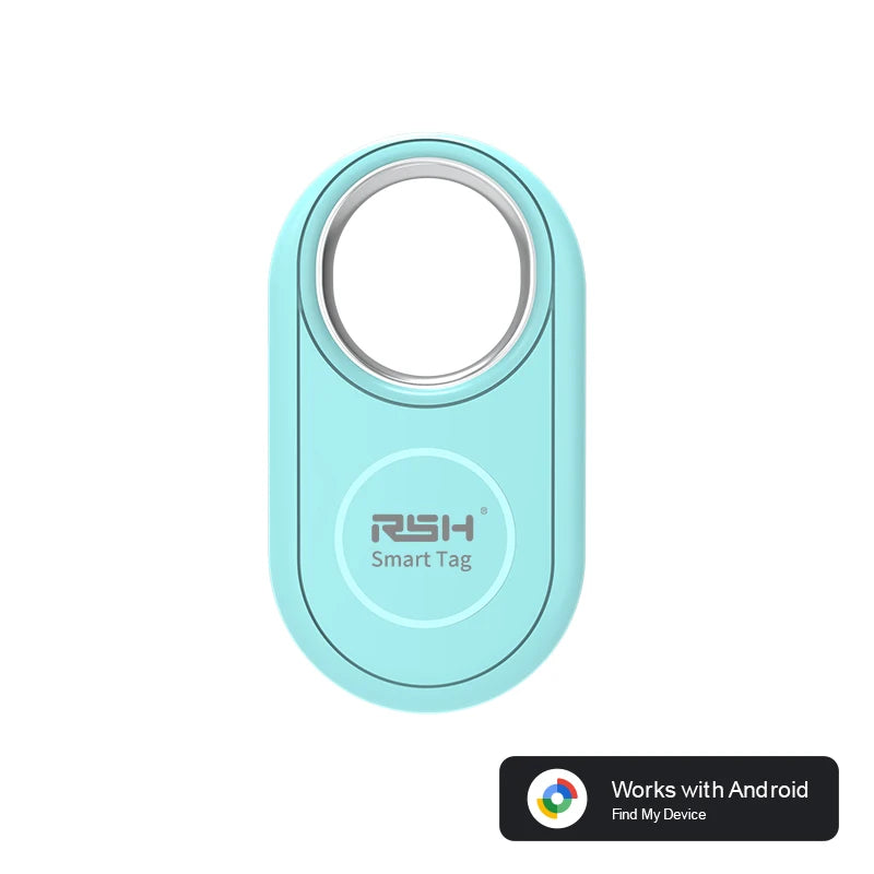 מעקב חכם RSH לאנדרואיד - מכשיר איתור Bluetooth תואם Google Find My למפתחות ותיקים