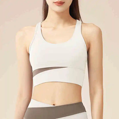 חזיית ספורט מקצועית - תמיכה גבוהה ובקרת זעזועים לריצה ויוגה