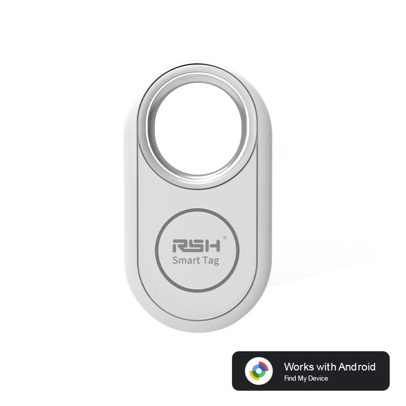 מעקב חכם RSH לאנדרואיד - מכשיר איתור Bluetooth תואם Google Find My למפתחות ותיקים