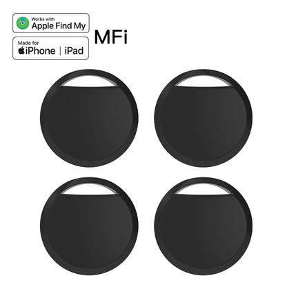 מעקב חכם לאייפון - מכשיר איתור Bluetooth תואם Apple Find My למפתחות ותיקים