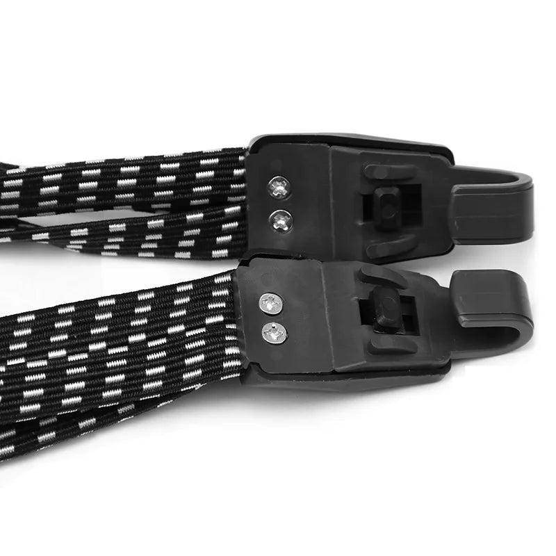 גומי מטען לאופניים - רצועות אלסטיות עם ווים לקשירת ציוד