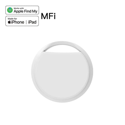 מעקב חכם לאייפון - מכשיר איתור Bluetooth תואם Apple Find My למפתחות ותיקים