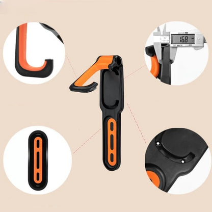 מתלה קיר מתקפל לאופניים - אחסון אנכי לאופני הרים ואופני כביש