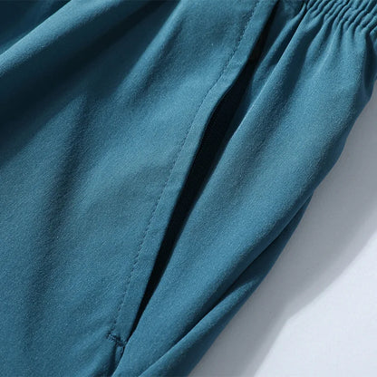 מכנסי ריצה קצרים מקצועיים - מכנסי ספורט דרייפיט ונושמים לגברים