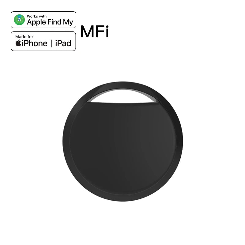 מעקב חכם לאייפון - מכשיר איתור Bluetooth תואם Apple Find My למפתחות ותיקים