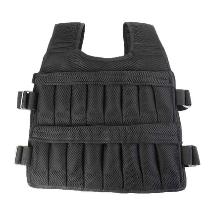 3-50kg Durable Loading Weighted Vest Adjustable Weight Boxing Training Exercise Waistcoat Durable Invisible Sand for Running