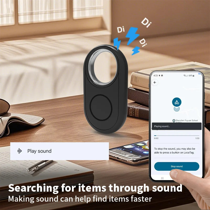 מעקב חכם RSH לאנדרואיד - מכשיר איתור Bluetooth תואם Google Find My למפתחות ותיקים