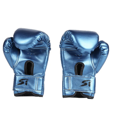 כפפות אגרוף מעור PU נושם - כפפות אימון לסנדה MMA וטאקוונדו